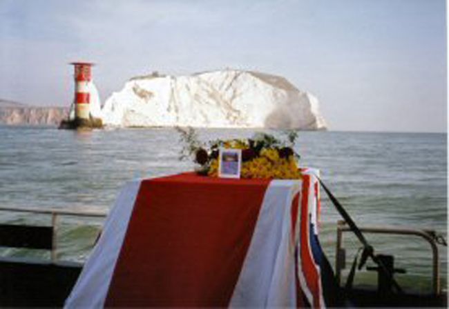 zeemansgraf kan via Engeland